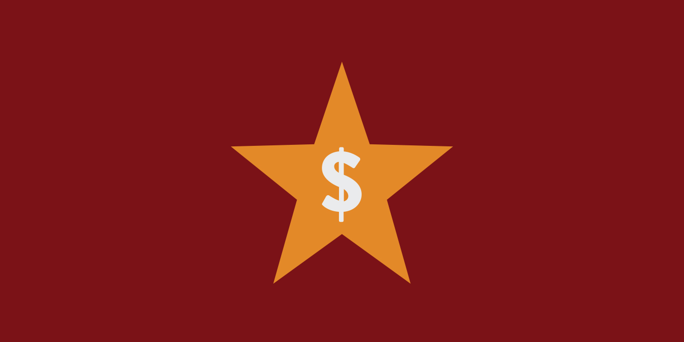 EarnRewardPoints Star with Dollar Sign